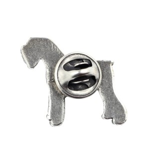 Sznaucer pin posrebrzony Art-Dog